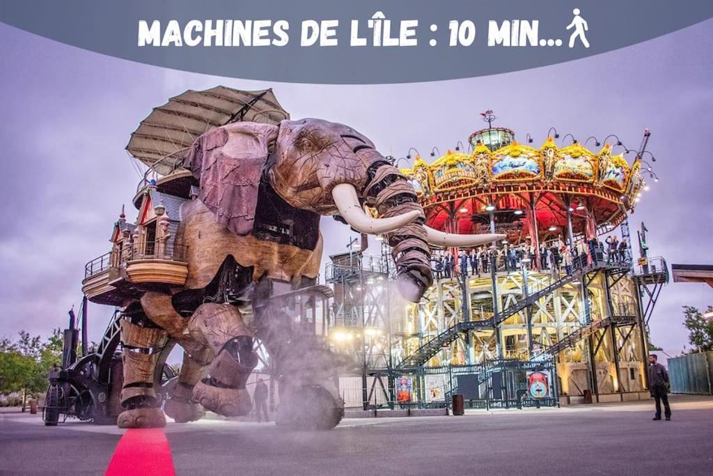 Apartamento Machines De L'Ile - Fibre - Netflix - T2 La Tour Nantes Exterior foto